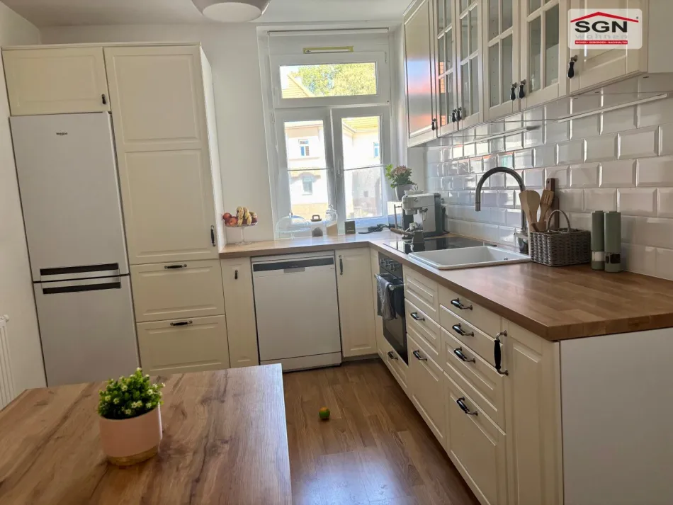 Wunderschöne helle 2-Zimmer komplett sanierte Altbauwohnung mit Ausblick an die Donau - Titelbild