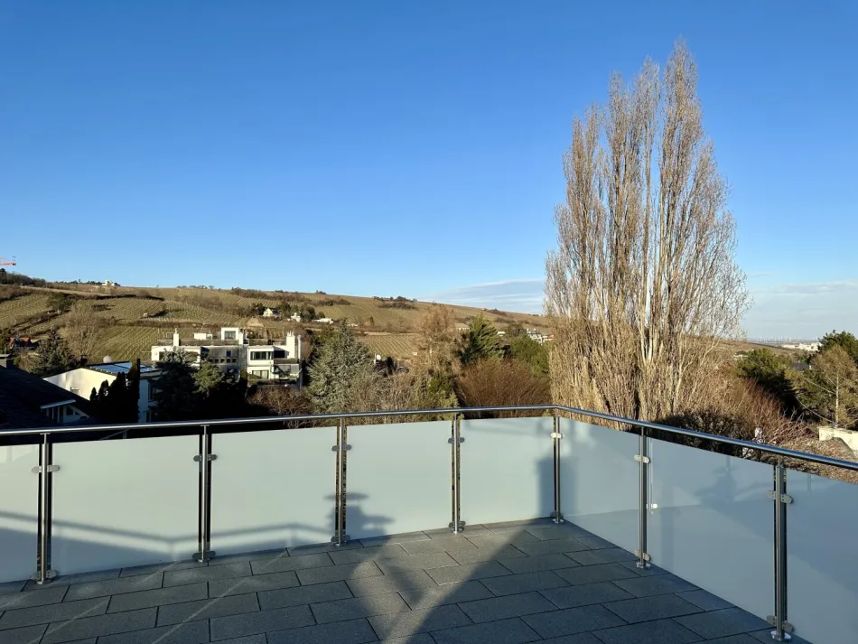 Luxus-Wohnung / 2 Terrassen / Schreiberweg / Blick über Wien / Grinzinger TOP LAGE! - Bild