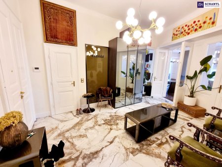 Das Besondere... Ihre exklusive Luxusresidenz am Wiener Naschmarkt- Park! Viel Liebe zum Detail + Hochwertig möbliert + Design + Eleganz! Alles was das Herz begehrt.... Aber Vorsicht - Sie werden sich verlieben!