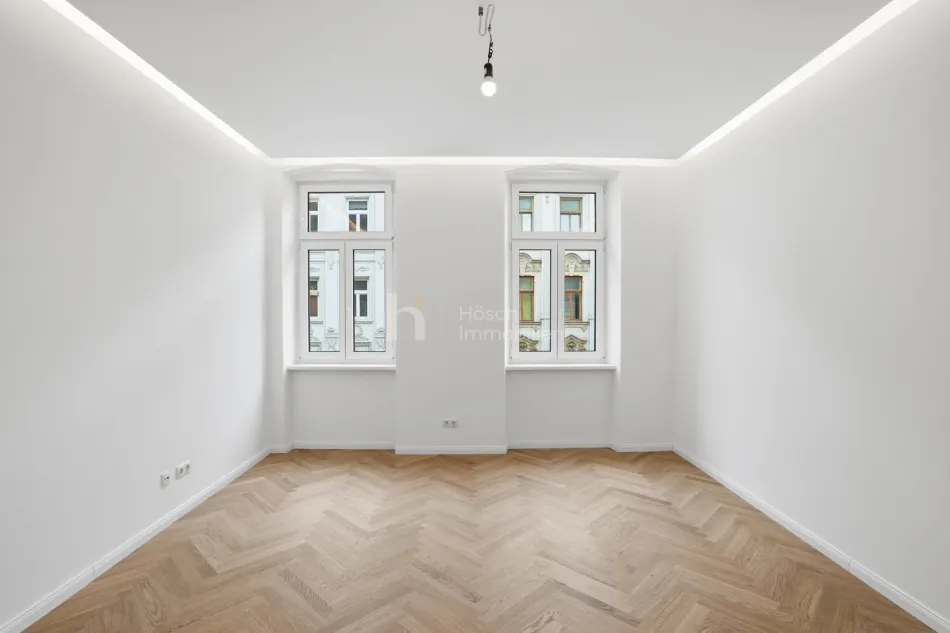 Kernsaniert: Großzügige 3-Zimmer-Wohnung im 4. Liftstock nahe Augarten - Titelbild