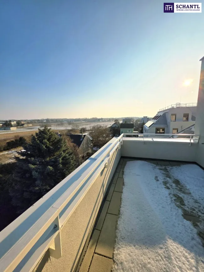 WOW - Ab ins Dachgeschoss mit 3 Terrassen! Klimaaktiv Bronze + Lichtdurchflutet + Perfekte Raumaufteilung + Hochwertige Ausstattung + Nachhaltig! TOP Neubau-Projekt mit naturnahen Gewässern ums Eck! - Titelbild