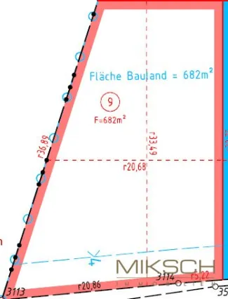 Großzügiges Baugrundstück I 682 m² I in 3143 Pyhra/Wald I ohne Bauzwang I sofort verfügbar - Bild