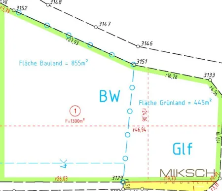 Großzügiges Baugrundstück I 1.300m² I in 3143 Pyhra/Wald I ohne Bauzwang I sofort verfügbar - Bild