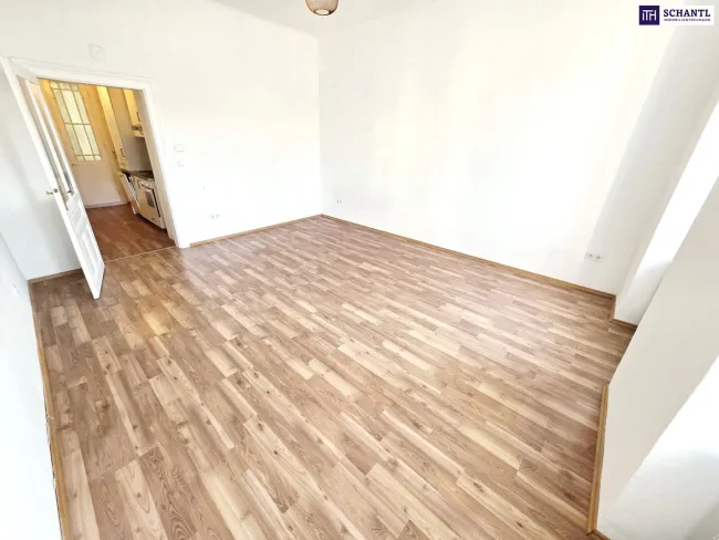 SOMMER Aktion: Nur 50% Provision! Weniger putzen - mehr leben! Kleinstwohnung mit eingereichtem, großen Balkon! U-Bahn um´s Eck! Ruhige Hoflage in 1030 Wien + Schönes Altbauhaus! Nicht zögern! - Titelbild