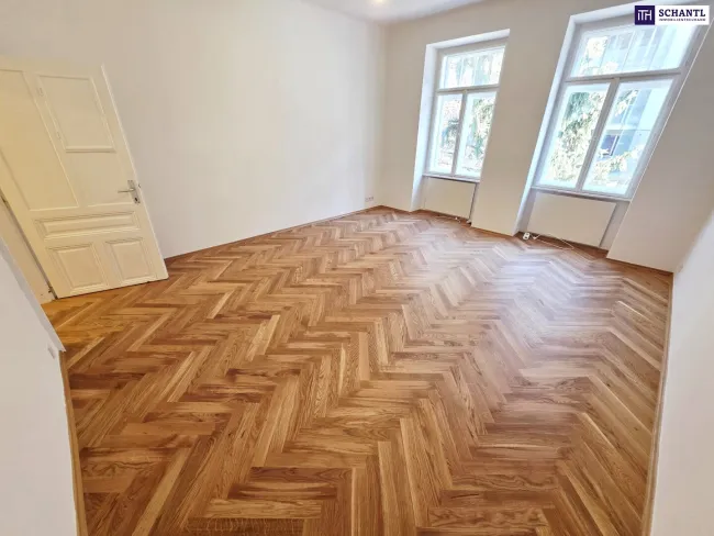 SOMMER Aktion: Nur 50% Provision! Neuer Preis! Ruhig wohnen, schnell überall sein - Jackpot!! U-Bahn um´s Eck! 2 toll aufgeteilte Zimmer + Ruhige Seitengasse in 1030 Wien + Schönes Altbauhaus! - Titelbild
