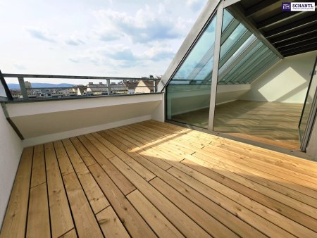 SOMMER Aktion: Nur 50% Provision! Ein frisch saniertes Schmankerl! Traumhafter Blick auf das Schloss Schönbrunn! Happy to be here! Lichtdurchflutet + Super hohe Räume im Dachgeschoss + Terrasse mit Fernblick + Beste Infrastruktur und Anbindung!