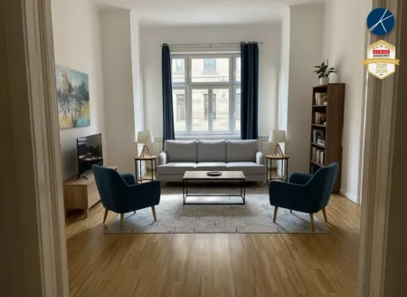 Erkerzimmer Möblierungsmöglichkeit (KI Vorschlag)