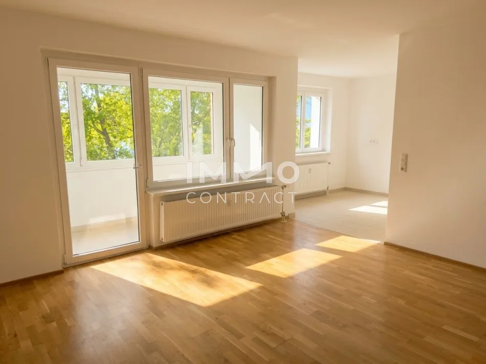 Charmante 3-Zi-Wohnung mit Loggia in Steyr, 76m², Badewanne, Dusche, Fernwärme! - Titelbild