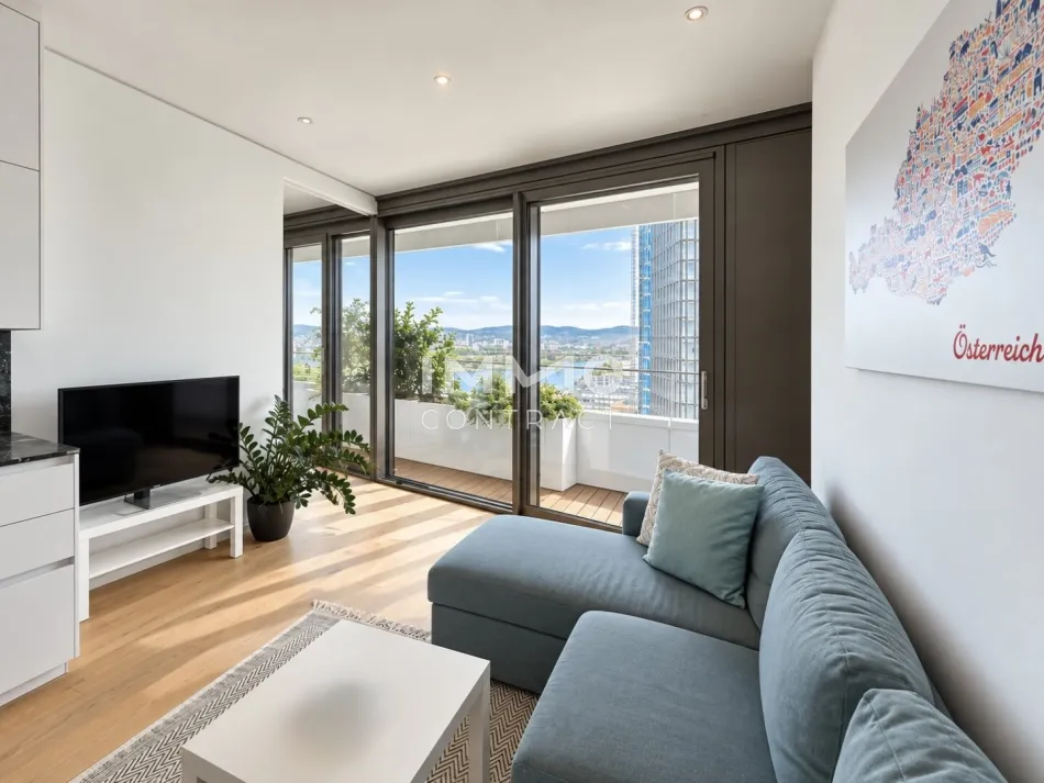 DANUBEFLATS: Elevated Living with Iconis Danube Views - Fully Furnished - Titelbild