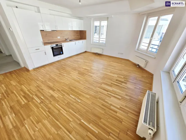 Ecke gut - alles gut! Hier wohnt Ihr Kapital und es fühlt sich wohl! Traumhafte Eckwohnung! Freier Mietzins! Hell + Ruhige Einbahnstraße + Wunderschön saniertes Altbauhaus + Tolle Infrastruktur und Anbindung! - Titelbild