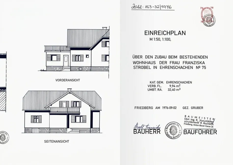 Einfamilienhaus mit sehr schönen großen Garten in Top Lage in 8240 Ehrenschachen! - Bild