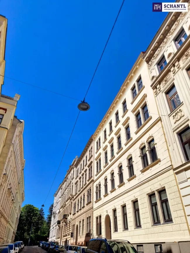 SOMMER Aktion: Nur 50% Provision! Altbau wie man ihn liebt! Währing von seiner besten Seite! Traumhaft saniertes Altbauhaus + Ruhige Seitengasse + Super beliebtes Grätzl! Viel Grün + Viel Charme! Jetzt zugreifen! - Bild