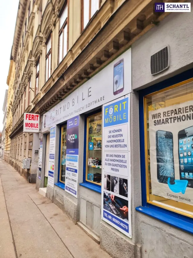 Investieren, zurücklehnen, Miete kassieren - Geschäftslokal mit ca. 5,125 % Rendite! Tolle Lage nahe Keplerplatz + Stabiles Investment + Tolle Anbindung und Infrastruktur! - Titelbild