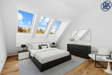 Schlafzimmer Staged