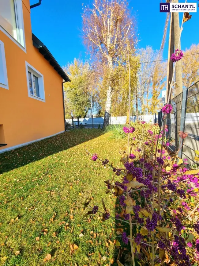 Lebensqualität pur im Dachgeschoss mit Terrasse und Garten! 4 Zimmer + Hochwertige Materialien + Viel Grün und Ruhe + Toller Blick! Ihr Rückzugsort mit WOW-Effekt! - Bild