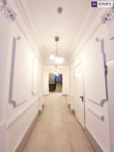 Altbauflair trifft Wohnkomfort - einziehen und verlieben! Kuschelige Kleinwohnung mit riesiger Loggia! Traumhaft sanierter Altbau + Perfekte Raumaufteilung + Hochwertige Ausstattung + Rundum saniertes Haus!
