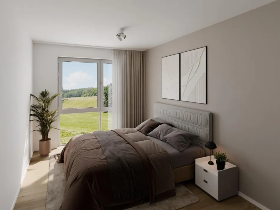 1.OG: 3-Zimmer-Wohnung mit Loggia in Thalheim bei Wels/Mühlental – provisionsfrei! - Bild