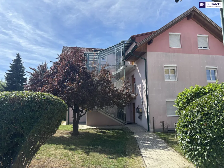 ++ TOLLE KLEINE GARTENWOHNUNG im GRÜNEN WETZELSDORF++Nutzfläche ca. 36 m², GARTENANTEIL ca. 40 m², PARKPKLATZ++ - Titelbild