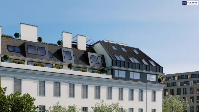 Zeit für Luxus - Ihre Nachbarn werden Sie beneiden! Wohnen mit WOW-Effekt in 1040 Wien + 6 geräumige Zimmer + Riesige Terrasse! - Bild