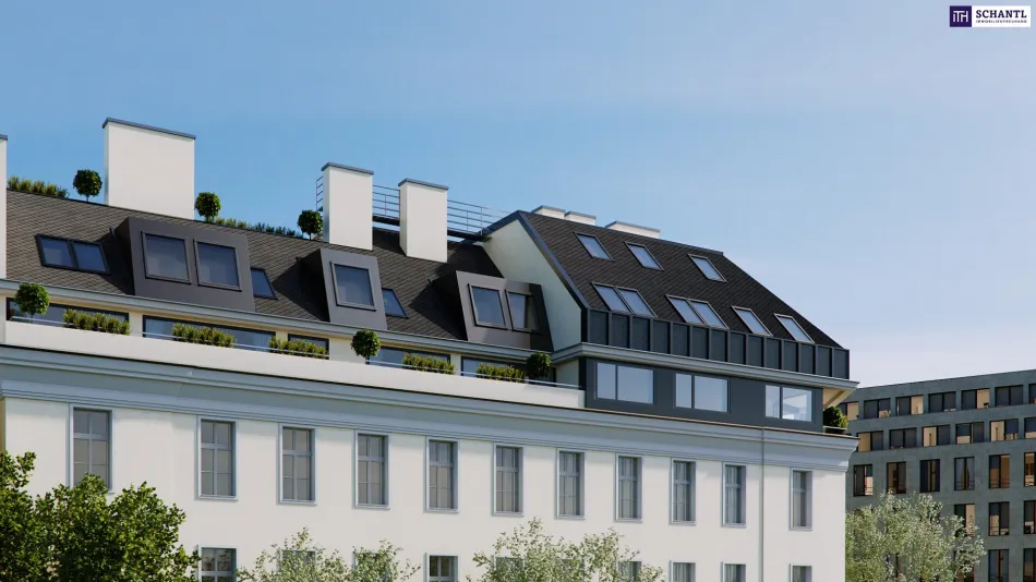 Zeit für Luxus - Ihre Nachbarn werden Sie beneiden! Wohnen mit WOW-Effekt in 1040 Wien + 6 geräumige Zimmer + Riesige Terrasse! - Bild