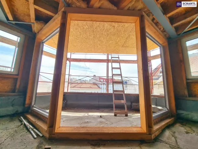 MUST HAVE! Traumhafte Eck-Wohnung im Dachgeschoss - Neuer Preis! TOP-Erstbezug in 1040 Wien + Ideale Raumaufteilung + Beste Infrastruktur! Jetzt zugreifen! - Titelbild