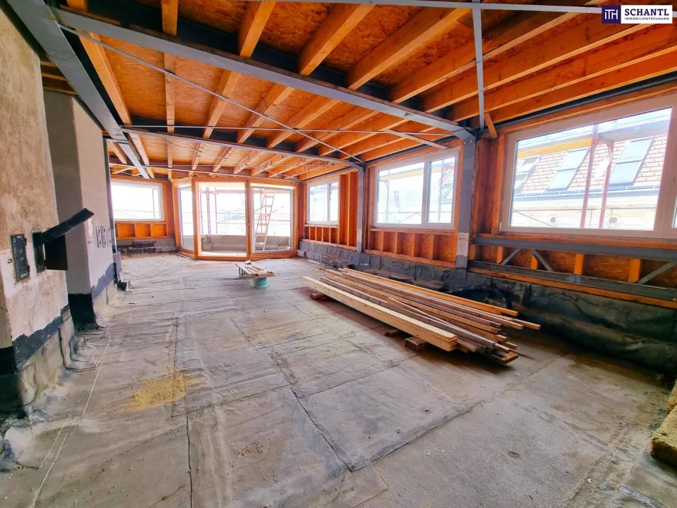 MUST HAVE! Traumhafte Eck-Wohnung im Dachgeschoss - Neuer Preis! TOP-Erstbezug in 1040 Wien + Ideale Raumaufteilung + Beste Infrastruktur! Jetzt zugreifen! - Bild