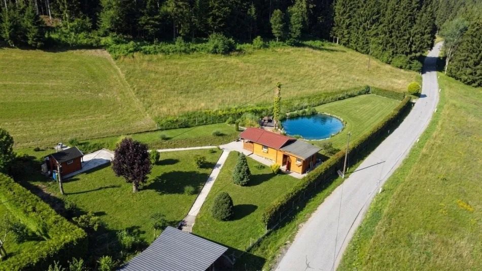 Naturparadies in Rosegg – Grundstück mit eigenem Teich & Hütte - Bild