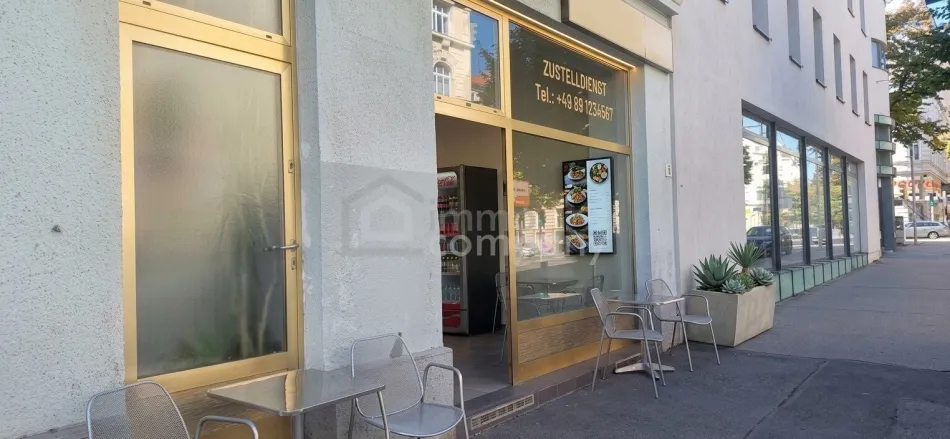 Nachfolger gesucht ! Bekanntes Imbisslokal mit Schanigarten in 1150 Wien zu mieten! - Bild