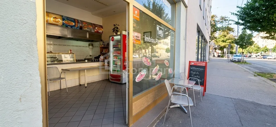 Nachfolger gesucht ! Bekanntes Imbisslokal mit Schanigarten in 1150 Wien zu mieten! - Bild
