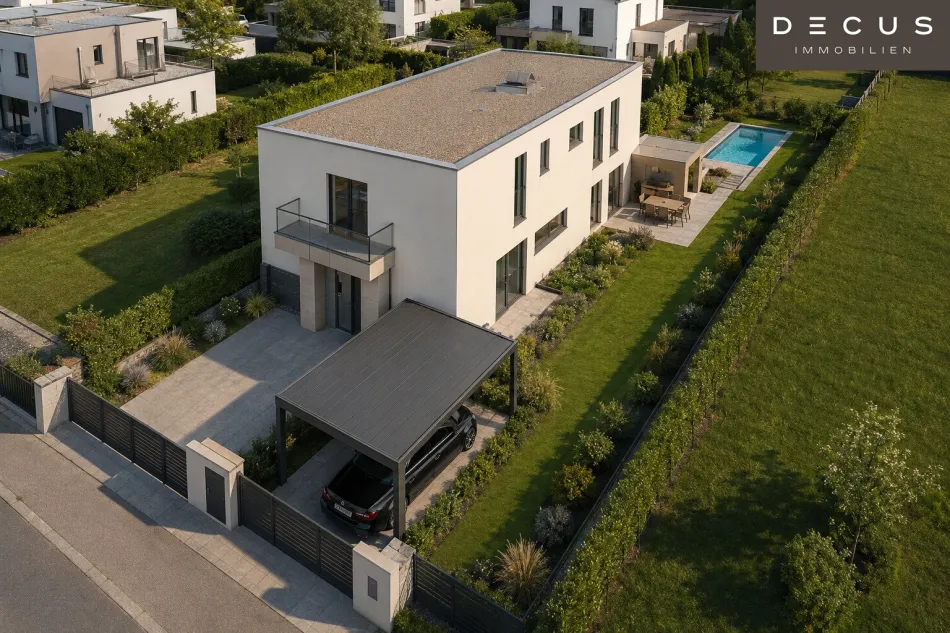 BAUGRUNDSTÜCK IN VÖSENDORF | IDEAL FÜR EINE EXKLUSIVE VILLA ODER EIN DOPPELHAUS - Bild