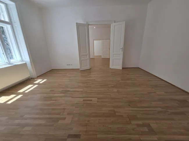 ERSTBEZUG PRATER-BÖCKLINSTRASSE-kl BALKON-5 ZIMMER ALTBAU-WOHNUNG-ERSTBEZUG - Bild