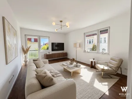 Mitten im Cottageviertel – neuwertige 3-Zimmer-Wohnung + seperate Küche mit Ostbalkon und Grünblick | Nähe Türkenschanzpark | BOKU Wien