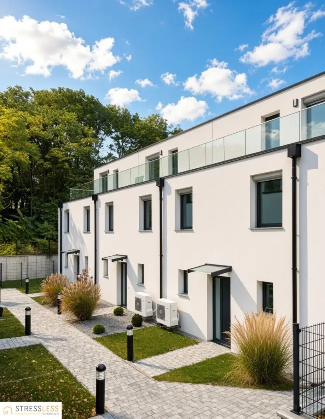 Leistbares Eigentum für junge Familien – modern, neu mit Dachterrasse und eigenem Garten! Nur wenige Minuten nach Stockerau bzw. Korneuburg oder Wien! - Titelbild