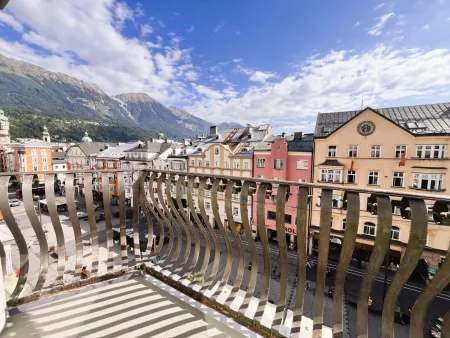 Aussicht vom Balkon