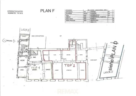 Grundriss Erdgeschoß