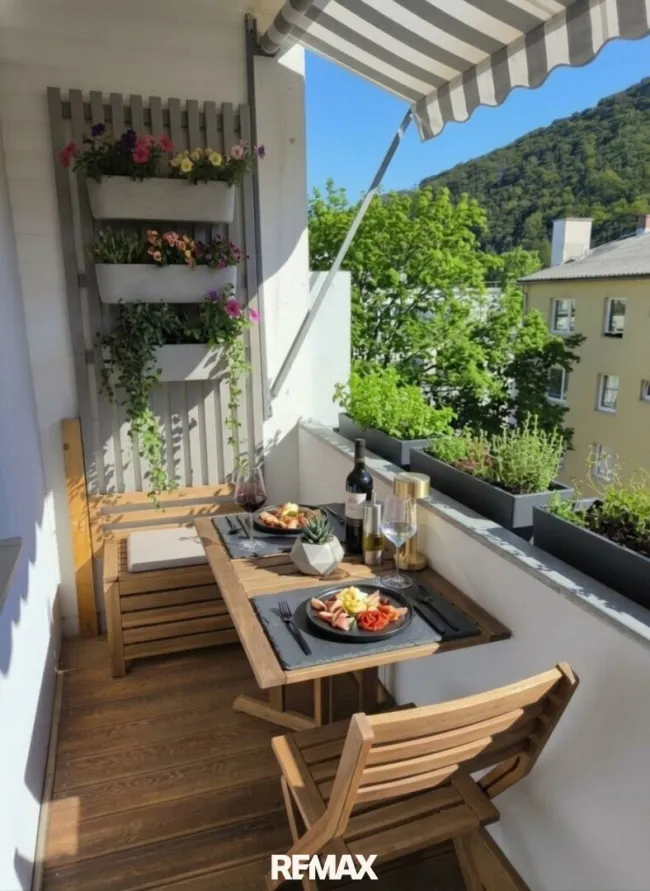 Modernes Design trifft Lebensqualität: Stilvolle 3-Zimmer-Wohnung mit sonniger Loggia - Bild
