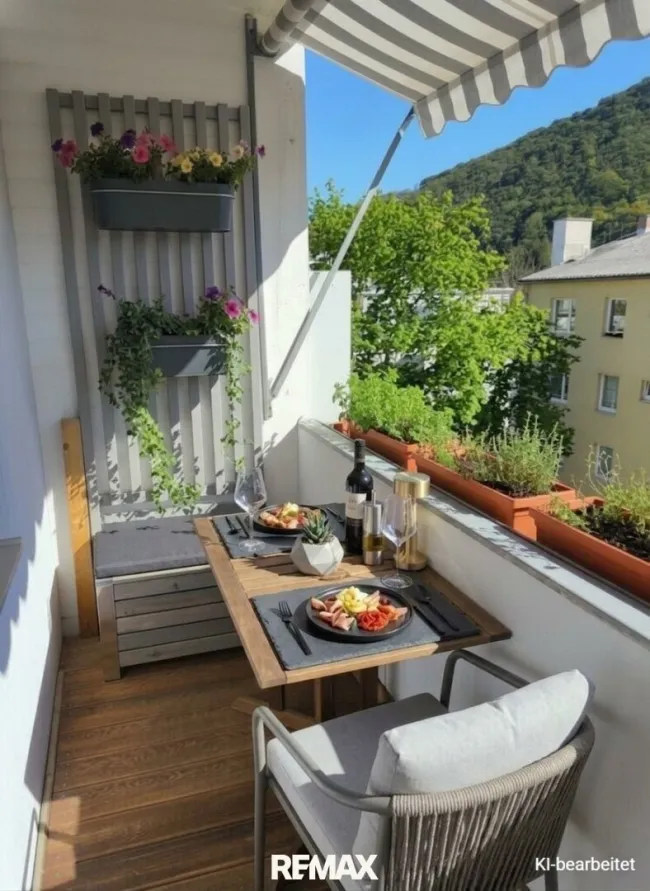 Modernes Design trifft Lebensqualität: Stilvolle 3-Zimmer-Wohnung mit sonniger Loggia - Titelbild