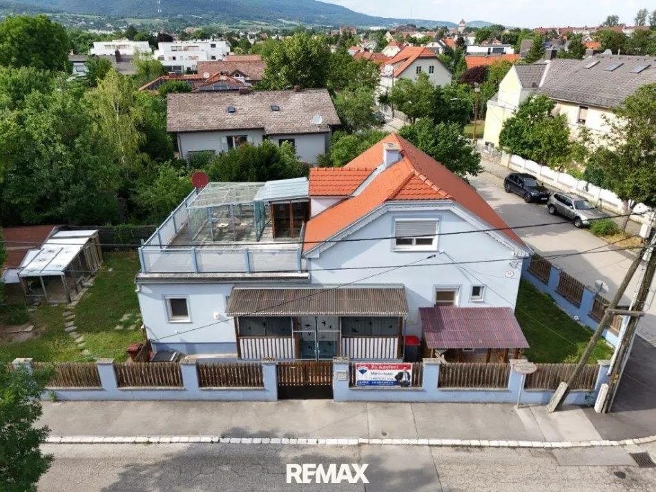 Einfamilienhaus in Baden: 4 Zimmer, Garten, Terrasse, Carport – zu kaufen! - Titelbild