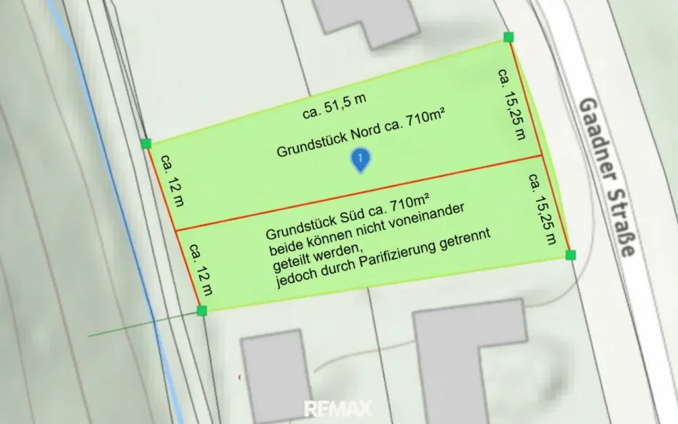 Baugrundhälfte in der Hinterbrühl - Bild