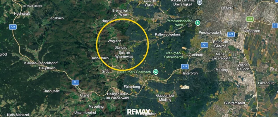 BAUTRÄGER AUFGEPASST! Gesamt ca. 8.380 m² Wohnbau- Grundstück in Grünruhelage, nähe A 21 - Bild