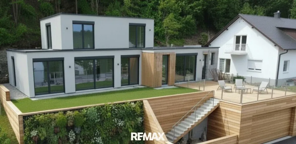 BIETERVERFAHREN: Schönes Einfamilienhaus mit Fernblick in Alland zum fertig bauen! - Bild