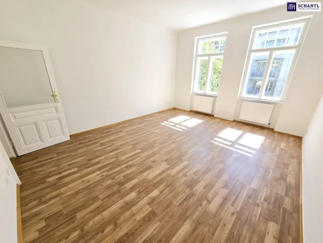 SOMMER Aktion: Nur 50% Provision! Altbau-Charme im Taschenformat - Aber groß im Wohnglück! U-Bahn um´s Eck! 2 toll aufgeteilte Zimmer + Angenehme Ruhelage in 1030 Wien + Schönes Altbauhaus! - Titelbild