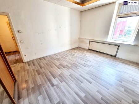 Die perfekte City-Wohnung ganz nach Ihren Wünschen! Ideale 1-Zimmer-Wohnung in 1030 Wien - Selbst Gestalten - Sanierungsbedürftige Altbauwohnung! U-Bahn ums Eck + Traumhaft renoviertes Altbauhaus + Optimalste Infrastruktur und Anbindung!