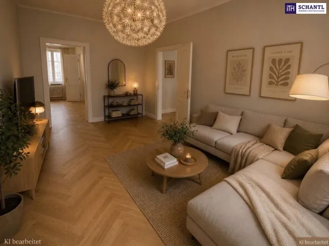Make Altbau great again - Wohnträume selbst gestalten! Sanierungsbedürftige Altbauwohnung! U-Bahn ums Eck + Traumhaft renoviertes Altbauhaus + Optimalste Infrastruktur und Anbindung! Worauf warten Sie noch? - Titelbild