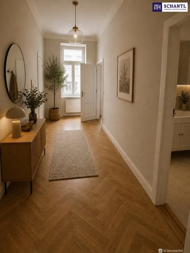 Make Altbau great again - Wohnträume selbst gestalten! Sanierungsbedürftige Altbauwohnung! U-Bahn ums Eck + Traumhaft renoviertes Altbauhaus + Optimalste Infrastruktur und Anbindung! Worauf warten Sie noch? - Bild