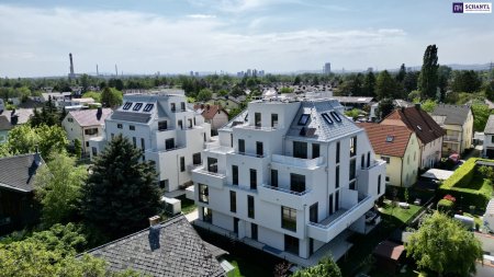 Durchdacht geplant, hochwertig umgesetzt! Happy to be here! Klimaaktiv Bronze / Kompakt / 3 Zimmer / Großer Süd-Balkon! TOP Neubauprojekt im Grünen + Perfekte Raumaufteilung + Luftwärmepumpe und Solaranlage + Garage!