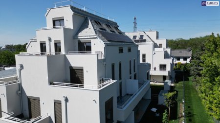 Durchdacht geplant, hochwertig umgesetzt! Happy to be here! Klimaaktiv Bronze / Kompakt / 3 Zimmer / Großer Süd-Balkon! TOP Neubauprojekt im Grünen + Perfekte Raumaufteilung + Luftwärmepumpe und Solaranlage + Garage!