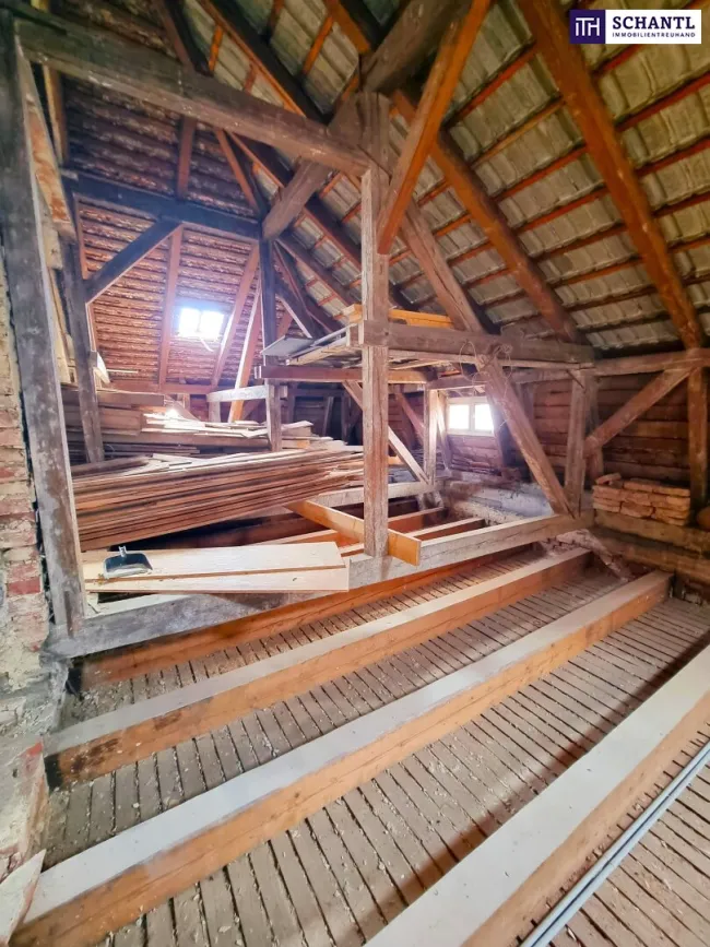 Jetzt oder nie - Preisknaller! Fantastischer Rohdachboden! TOP Lage in 1150 Wien + Fundamentplatte bereits hergestellt + Kellerabteile bereits errichtet + Liftschacht vom Keller bis EG fertig! Heute kaufen, morgen bauen! - Bild