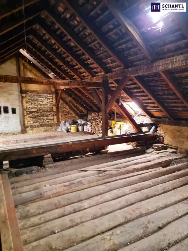 Heute kaufen - Morgen bauen! Fantastischer Rohdachboden mit Baubewilligung inkl. Altbauwohnung! Tolle Lage in 1160 Wien + Viele Vorarbeiten bereits geleistet + Ruhige Seitengasse! - Titelbild