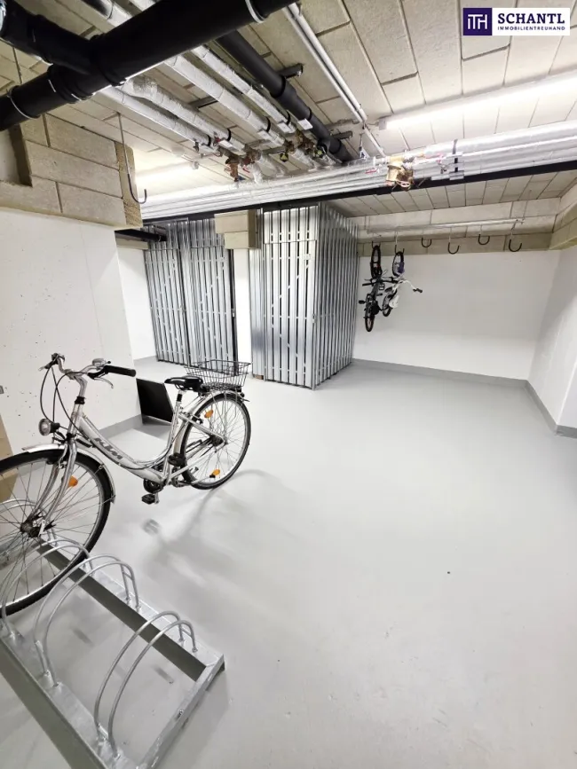 Klein in der Fläche - Groß im Lebensgefühl! Ideale Kleinwohnung mit sonniger Terrasse! TOP-Neubauprojekt im Grünen + Klimaaktiv Bronze + Wärmepumpe und Solaranlage + Garage + Beste Vermietbarkeit! - Bild